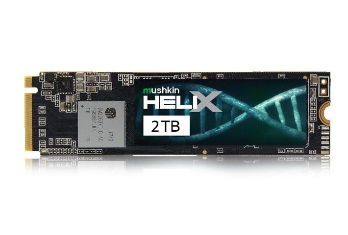 Mushkin Enhanced Helix-L M.2 2280 2TB PCIe Gen3 x4 NVMe 1.3 3D TLC